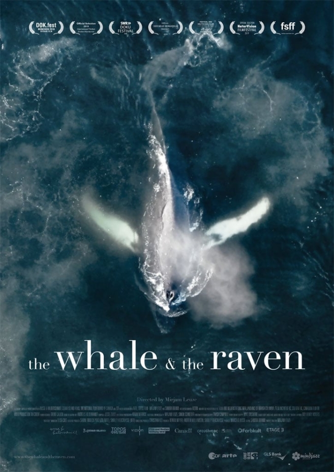 movie poster for the whale and the raven