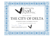 City of Delta Designated as a Bat-Friendly Community | City of Delta