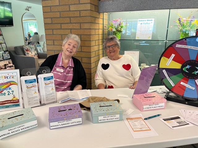 McKee Seniors Week Volunteers