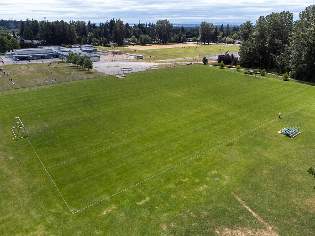Chalmers Park Drone Shot