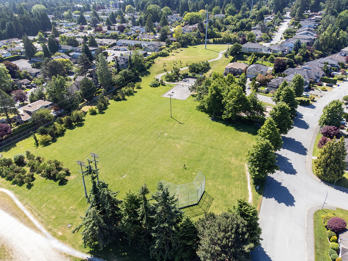 Imperial Park Drone Shot