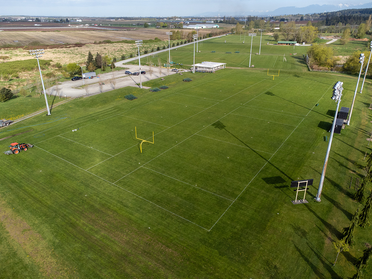 John Oliver Park Drone Shot