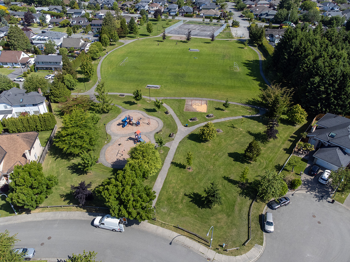 Mountain-View-Park Drone Shot