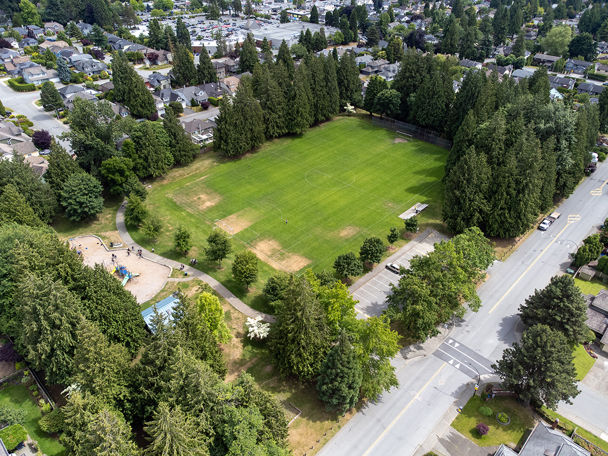 Wade Road Park Drone Shot