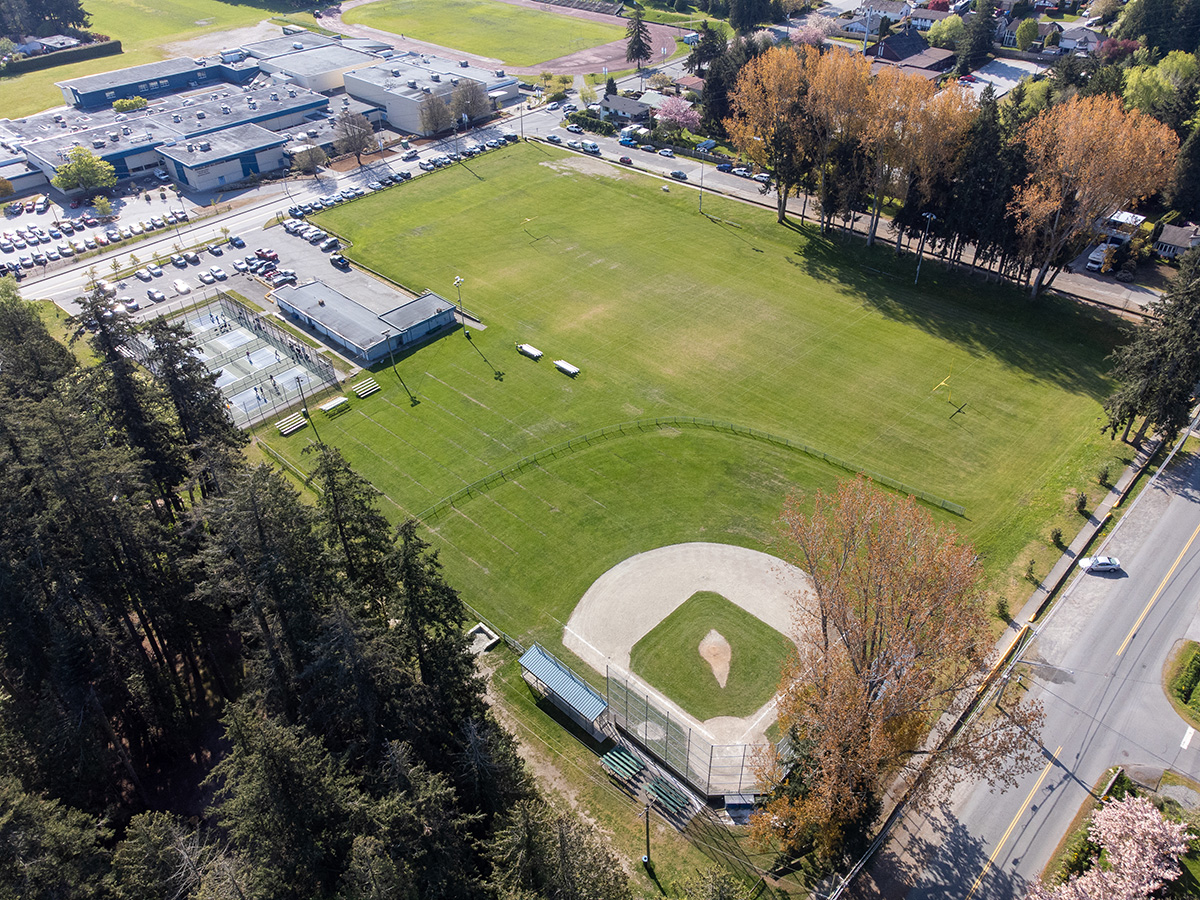 Dennison Park Drone Shot