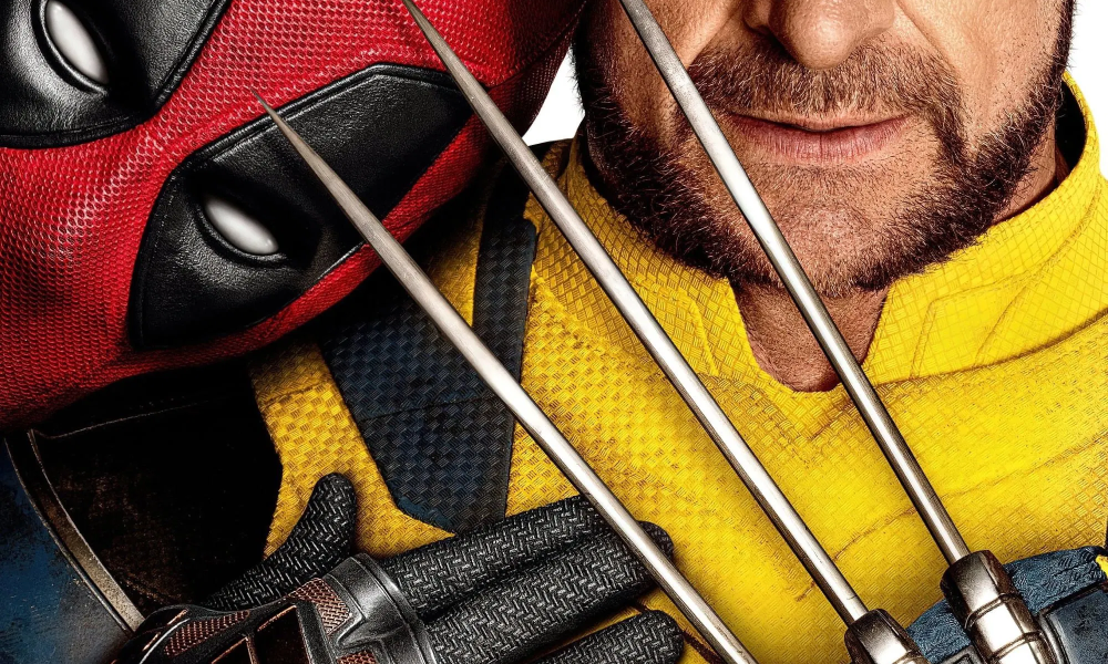 Movie poster for Deadpool & Wolverine.