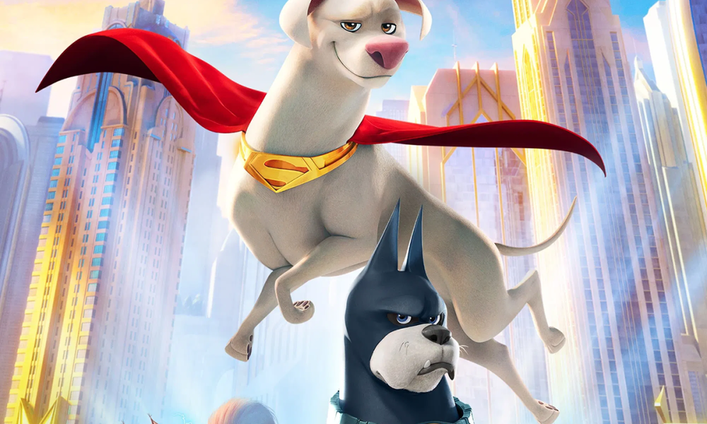 Movie poster for DC League of Superpets