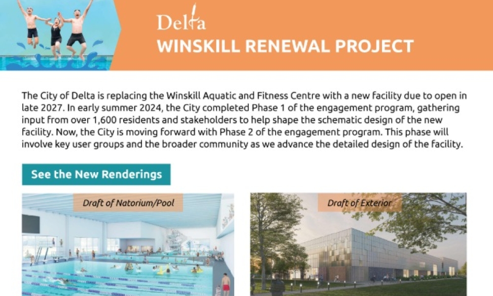 Cover for the Winskill Renewal Project fact sheet.