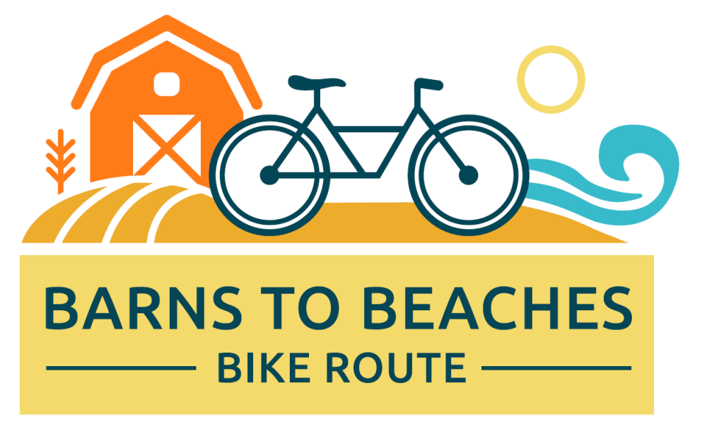 Barns to Beaches Bike Route Logo