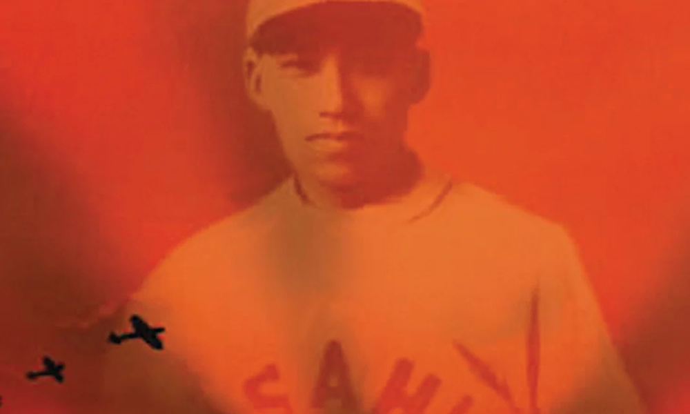 Poster of Sleeping Tigres, the Asahi Baseball Story. 