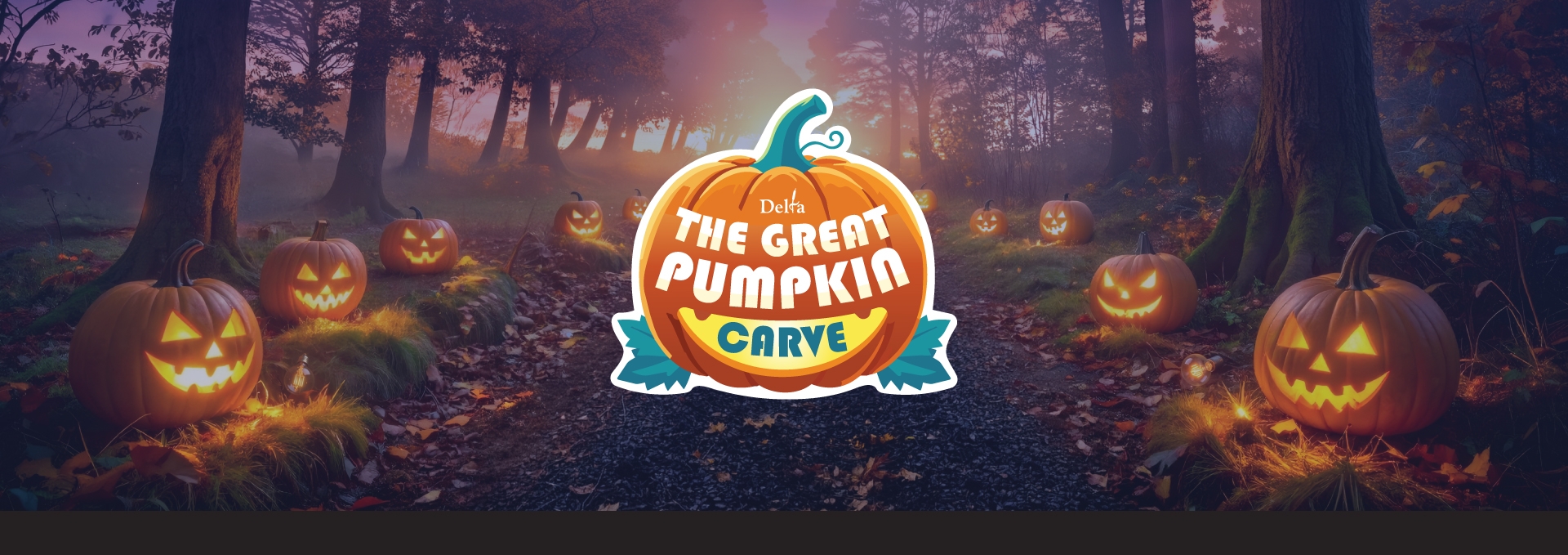 The Great Pumpkin Carve Web Banner