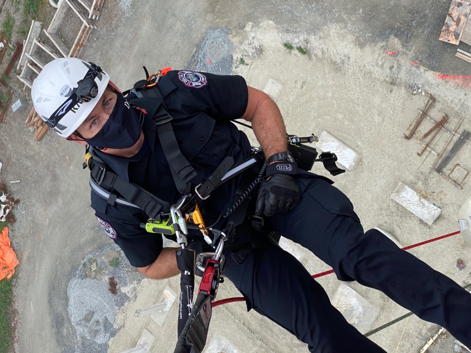 Firefighting High Angle Rescue Training