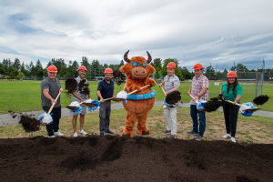 Delta Council flings dirt to officially start construction of Winskill