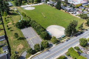 Delview Park Drone Shot