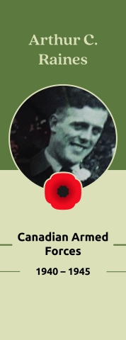 Veteran Street Banners Arthur Raines