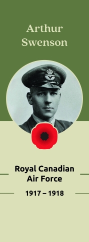 Veteran Street Banners Arthur Jens Swenson