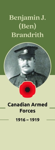 Veteran Street Banners Benjamin Brandrith