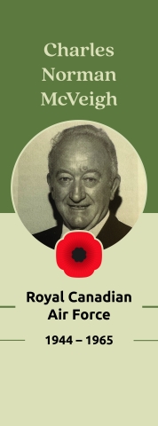 Veteran Street Banners Charles Norman McVeigh