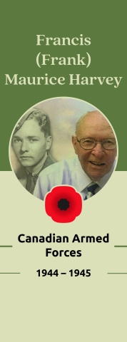 Veteran Street Banners Francis Maurice Harvey