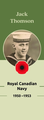 Veteran Street Banners Jack Thomson