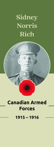 Veteran Street Banners Sidney Morris Rich