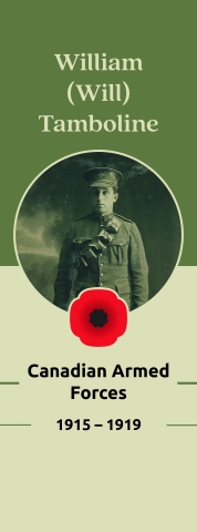 Veteran Memorial Banners William Tamboline