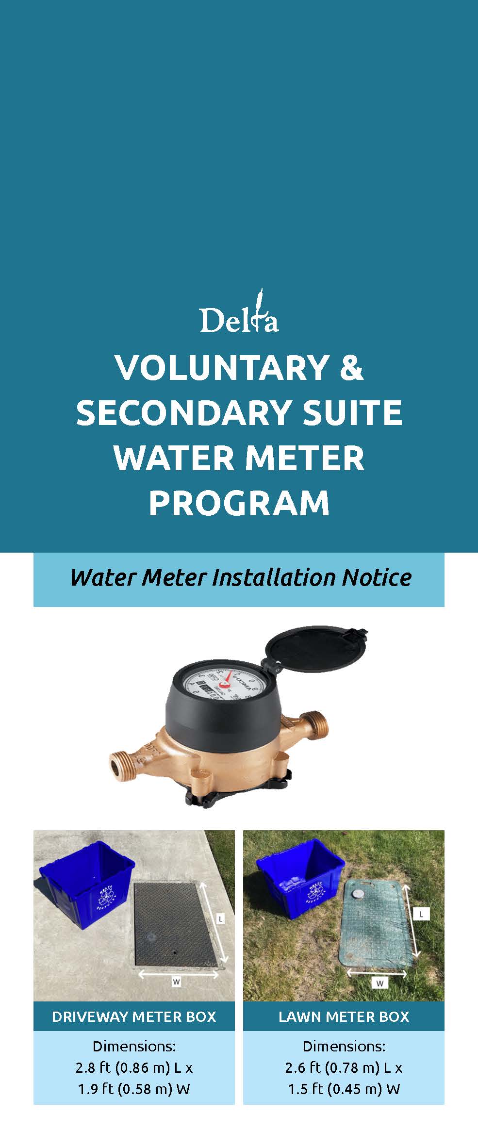 Water Meter Replacement Door Hanger 1