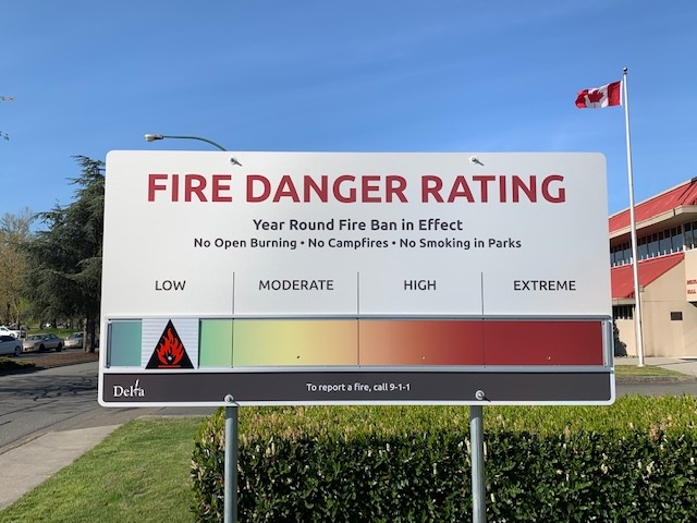 fire rating sign low