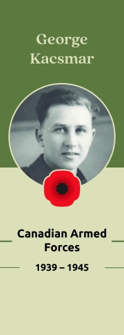 Veteran Street Banners George Kacsmar