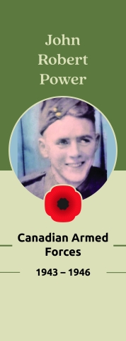Veteran Street Banners John Robert Power