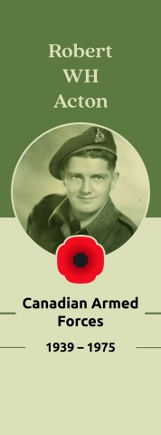 Veteran Street Banners Robert Acton