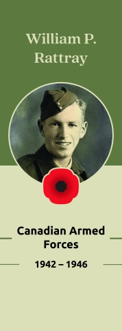 Veteran Street Banners William P. Rattray